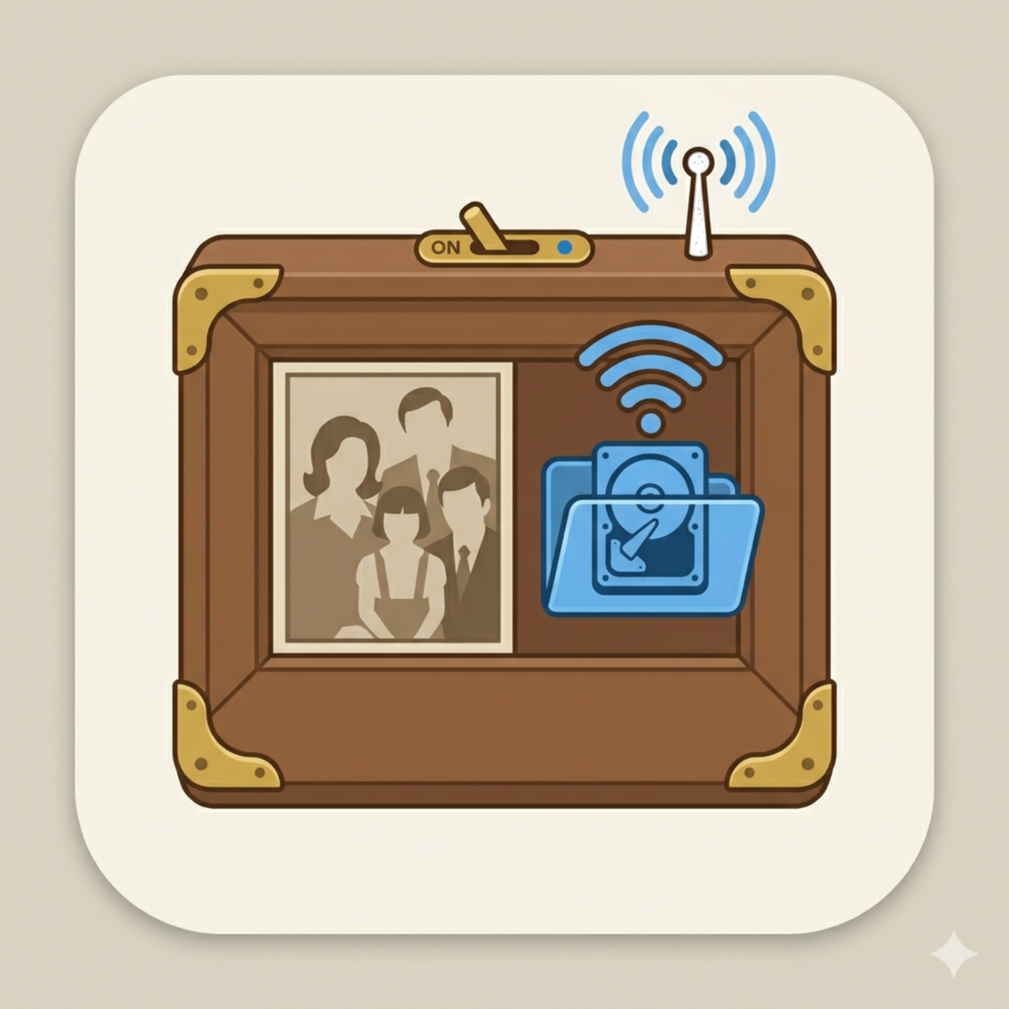 Retro Frame: A Universal Hub for Your Memories